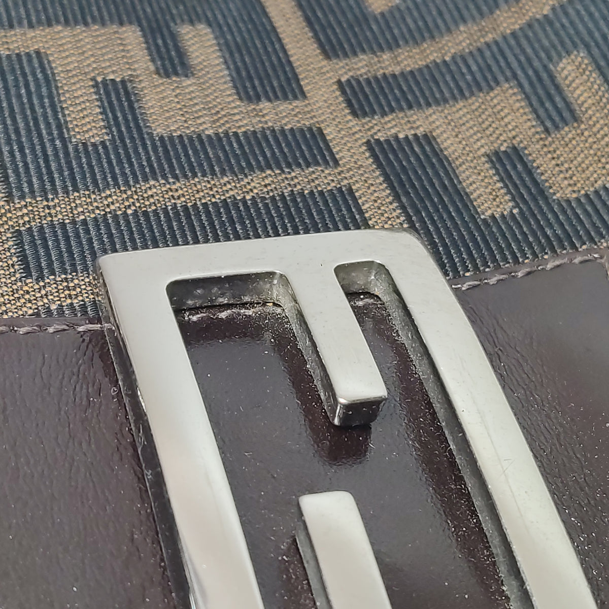 Fendi Zucca Shoulder Bag