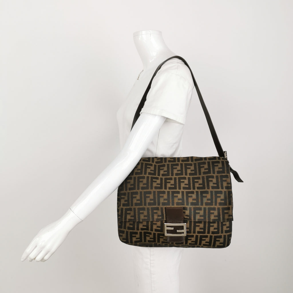 Fendi Zucca Mamma Forever Baguette