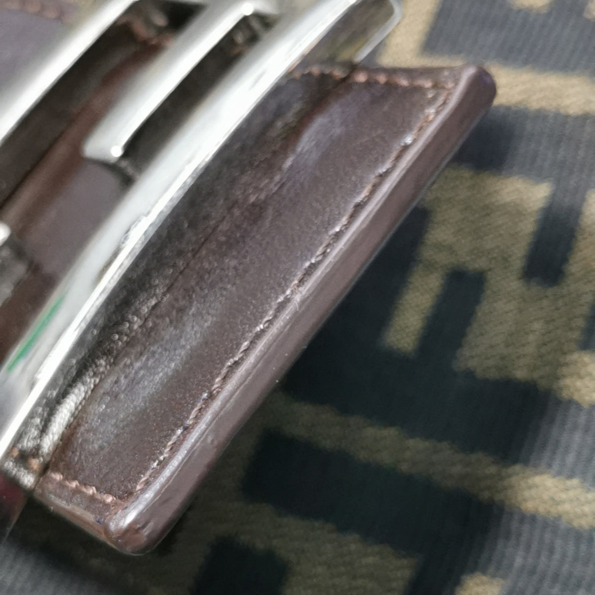 Fendi Zucca Mamma Forever Baguette