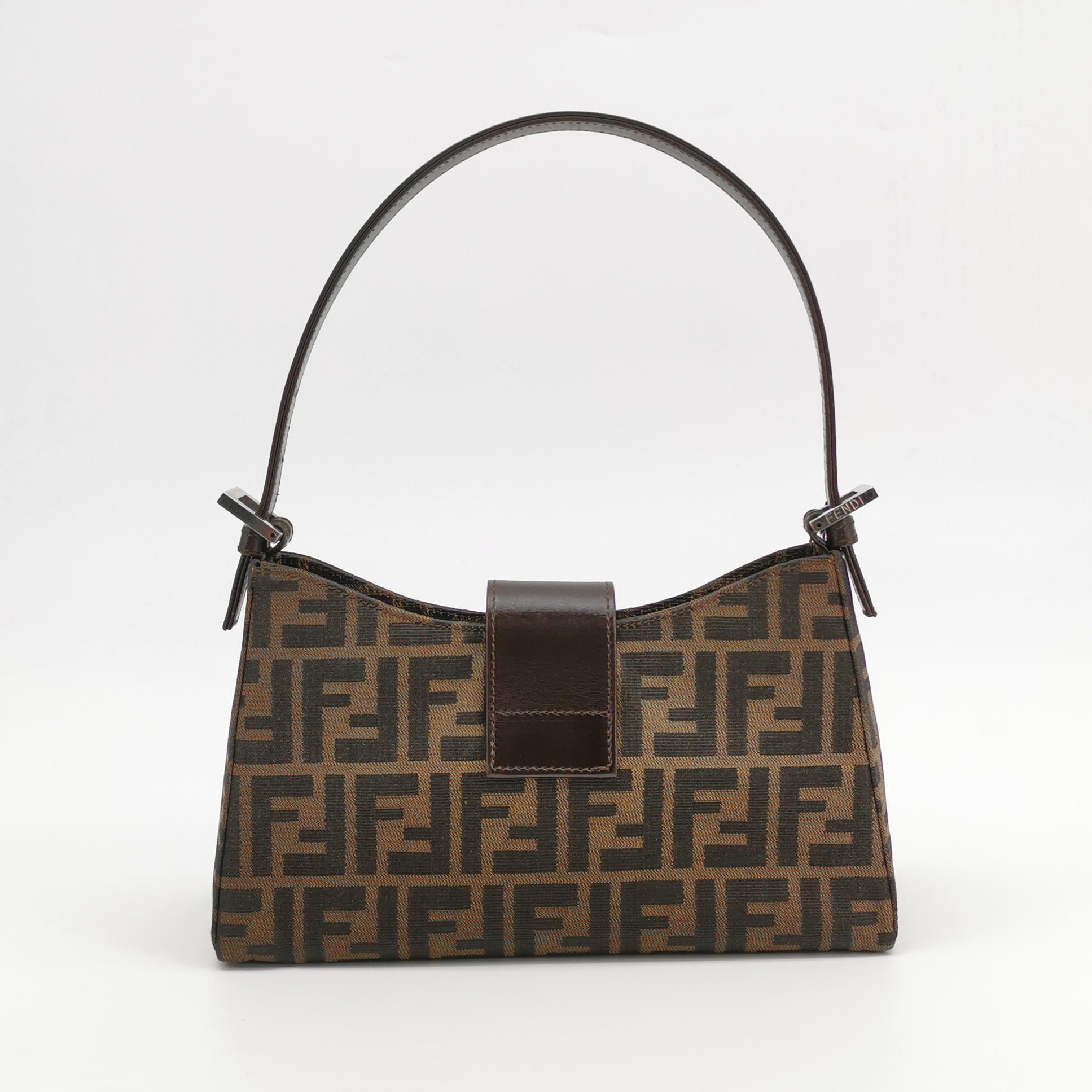 Fendi Zucca Shoulder Bag