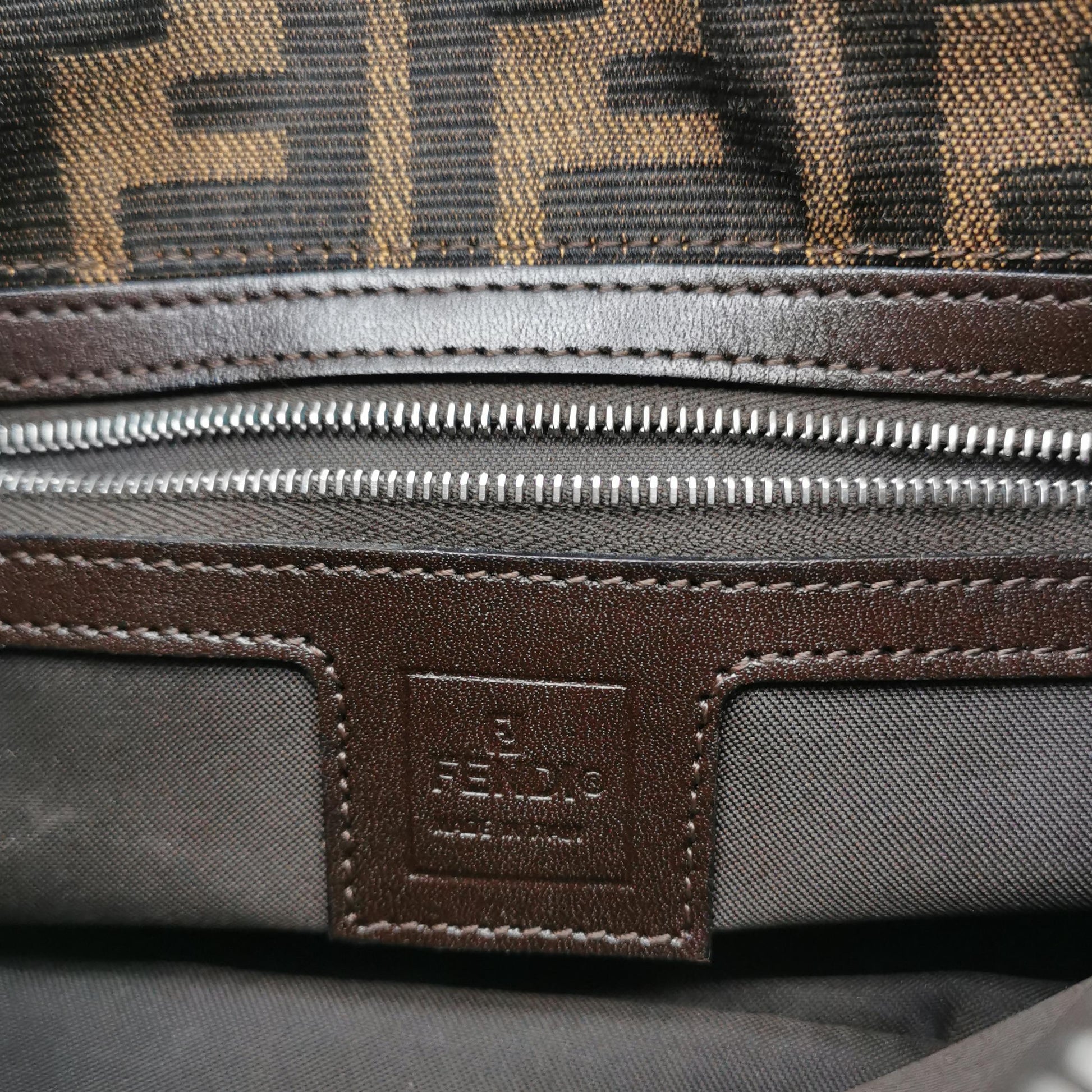 Fendi Zucca Shoulder Bag
