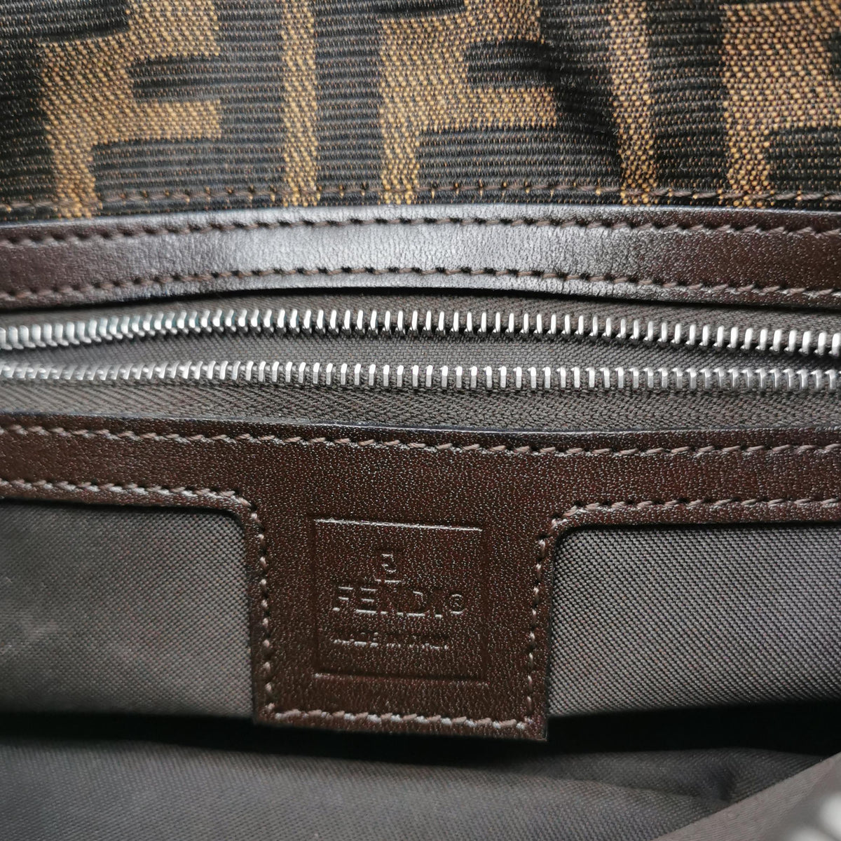 Fendi Zucca Shoulder Bag