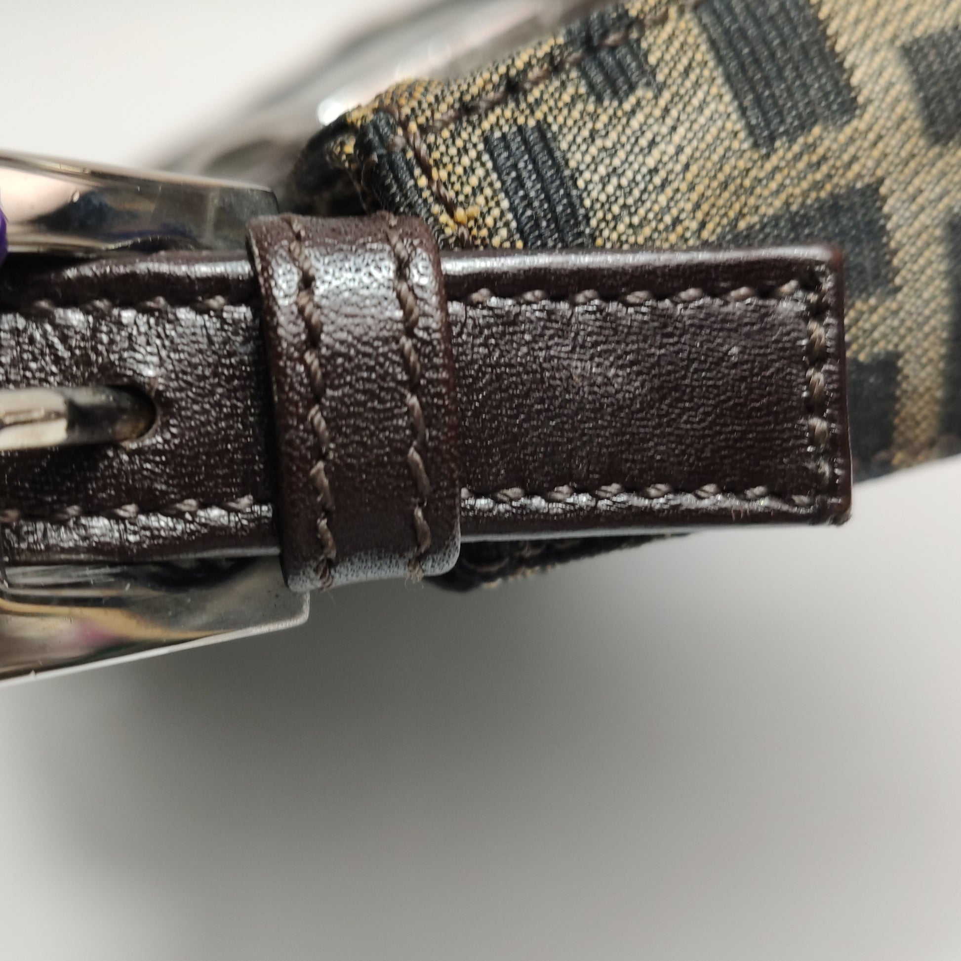 Fendi Zucca Shoulder Bag
