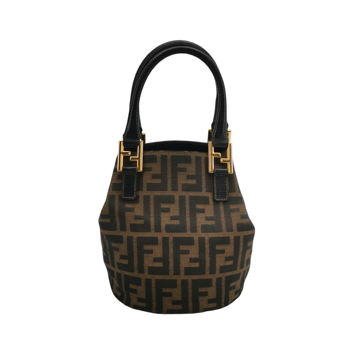 Fendi Zucca Mini Bucket Brown
