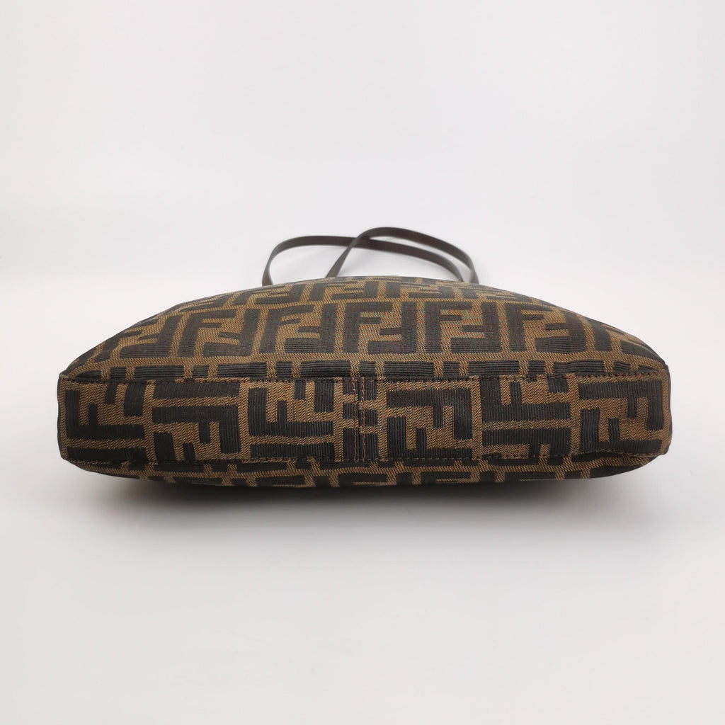 Fendi Zucca Canvas Shoulder Bag