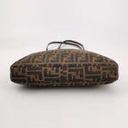 Fendi Zucca Canvas Shoulder Bag