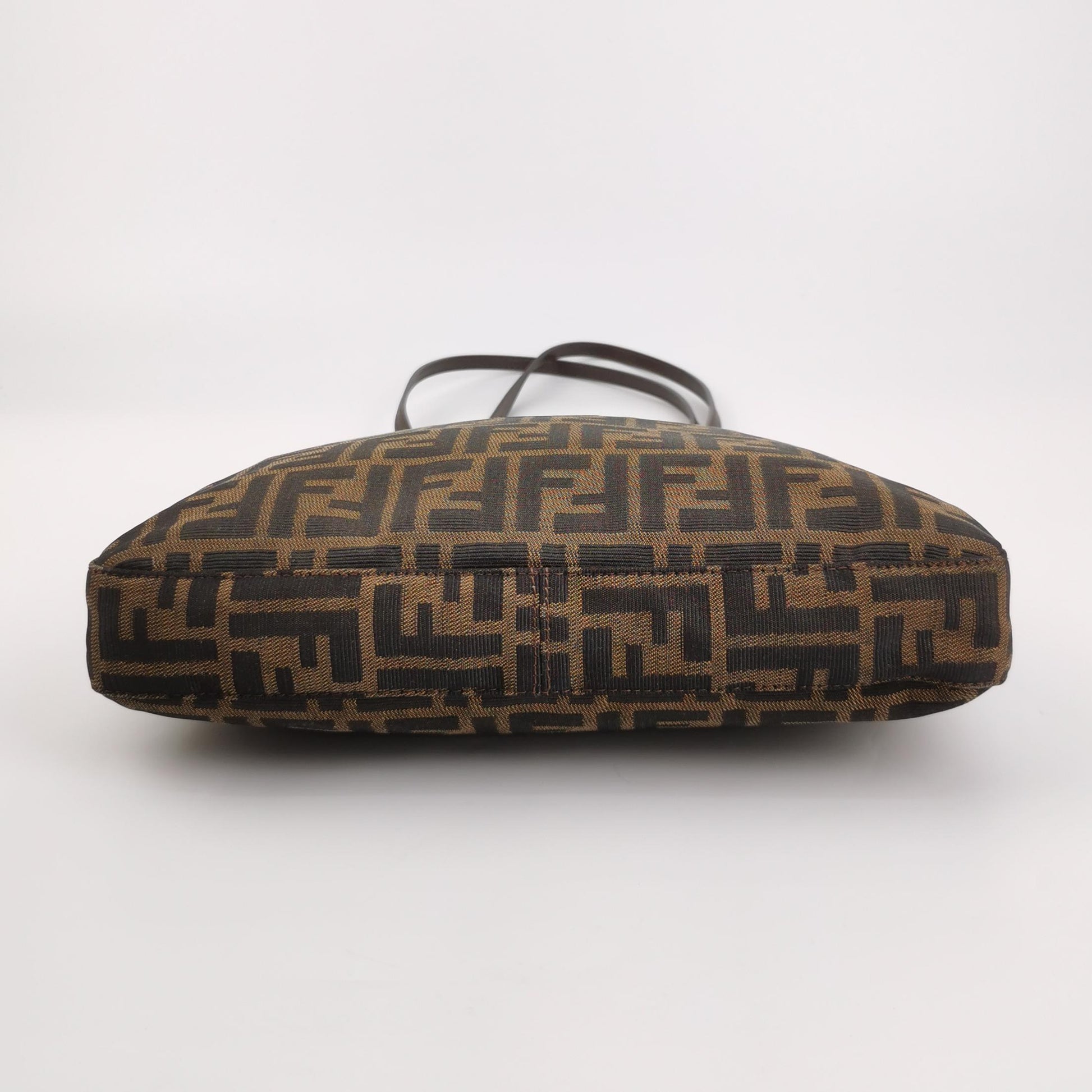 Fendi Zucca Canvas Shoulder Bag
