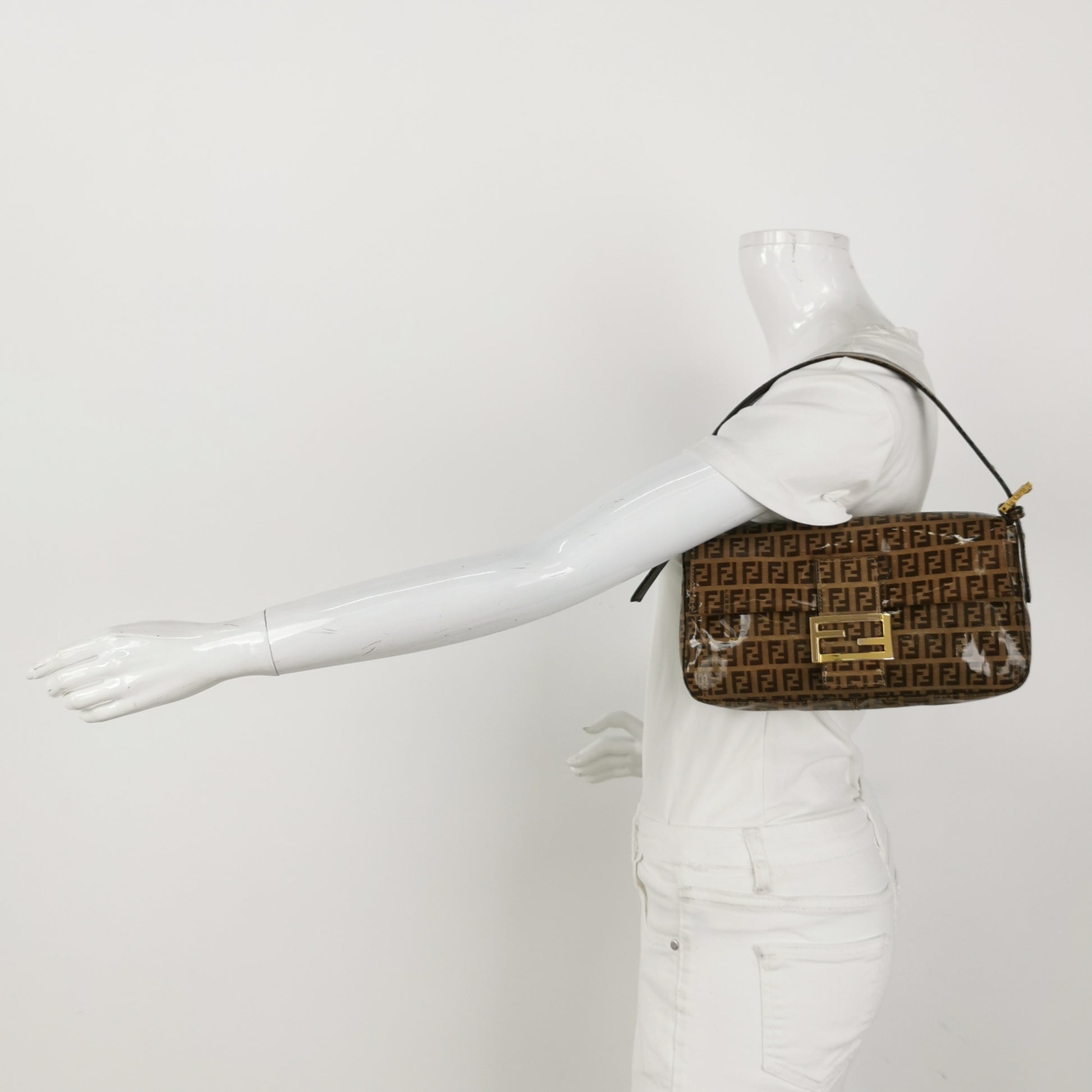 Fendi Baguette Zucchino Patent 864513