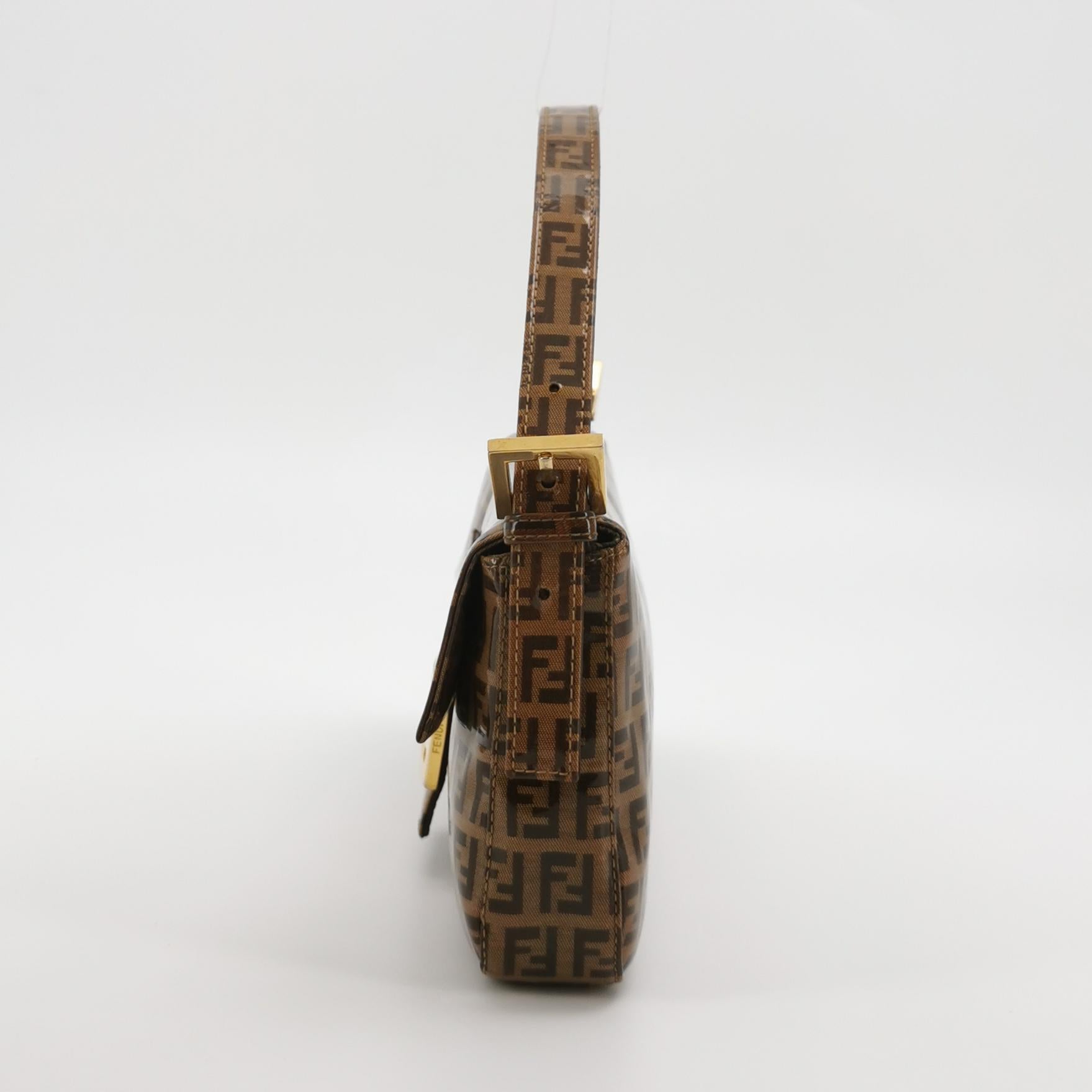 Fendi Baguette Zucchino Patent 864513