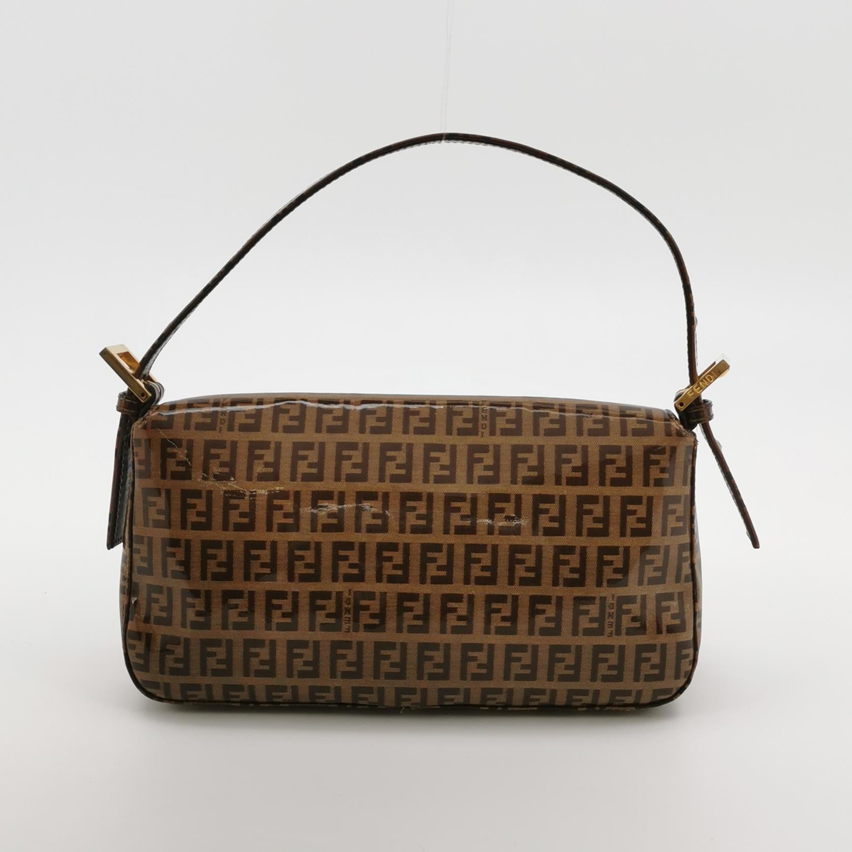 Fendi Baguette Zucchino Patent 864513