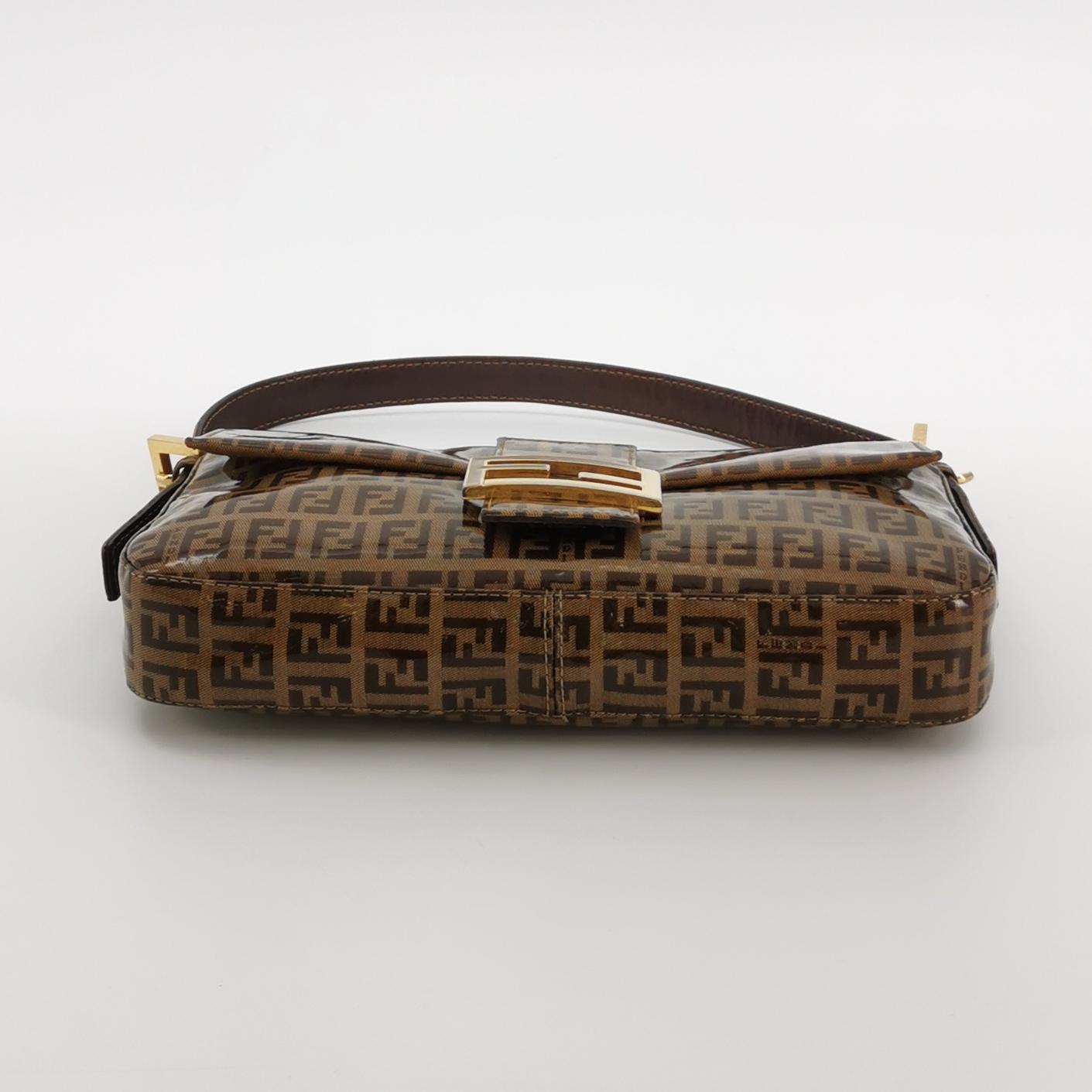 Fendi Baguette Zucchino Patent 864513