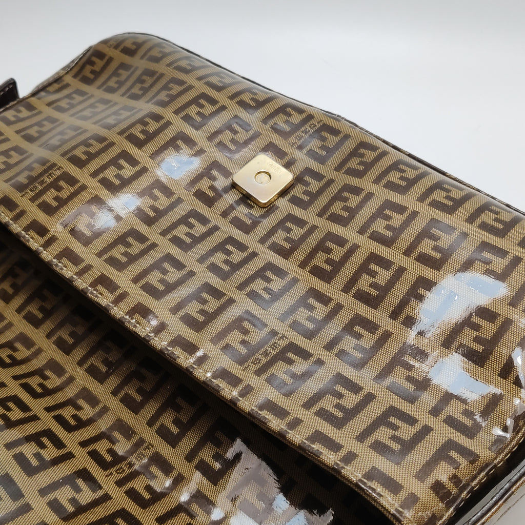 Fendi Baguette Zucchino Patent 864513