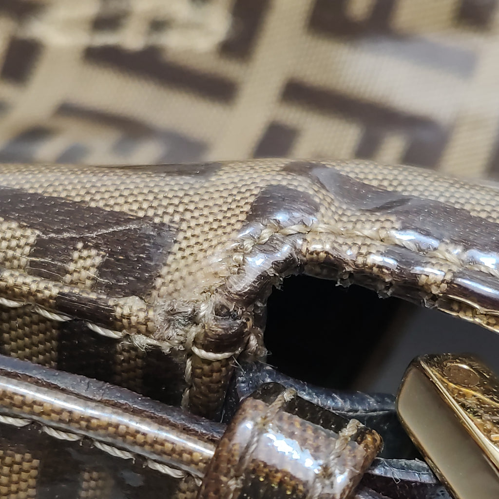 Fendi Baguette Zucchino Patent 864513