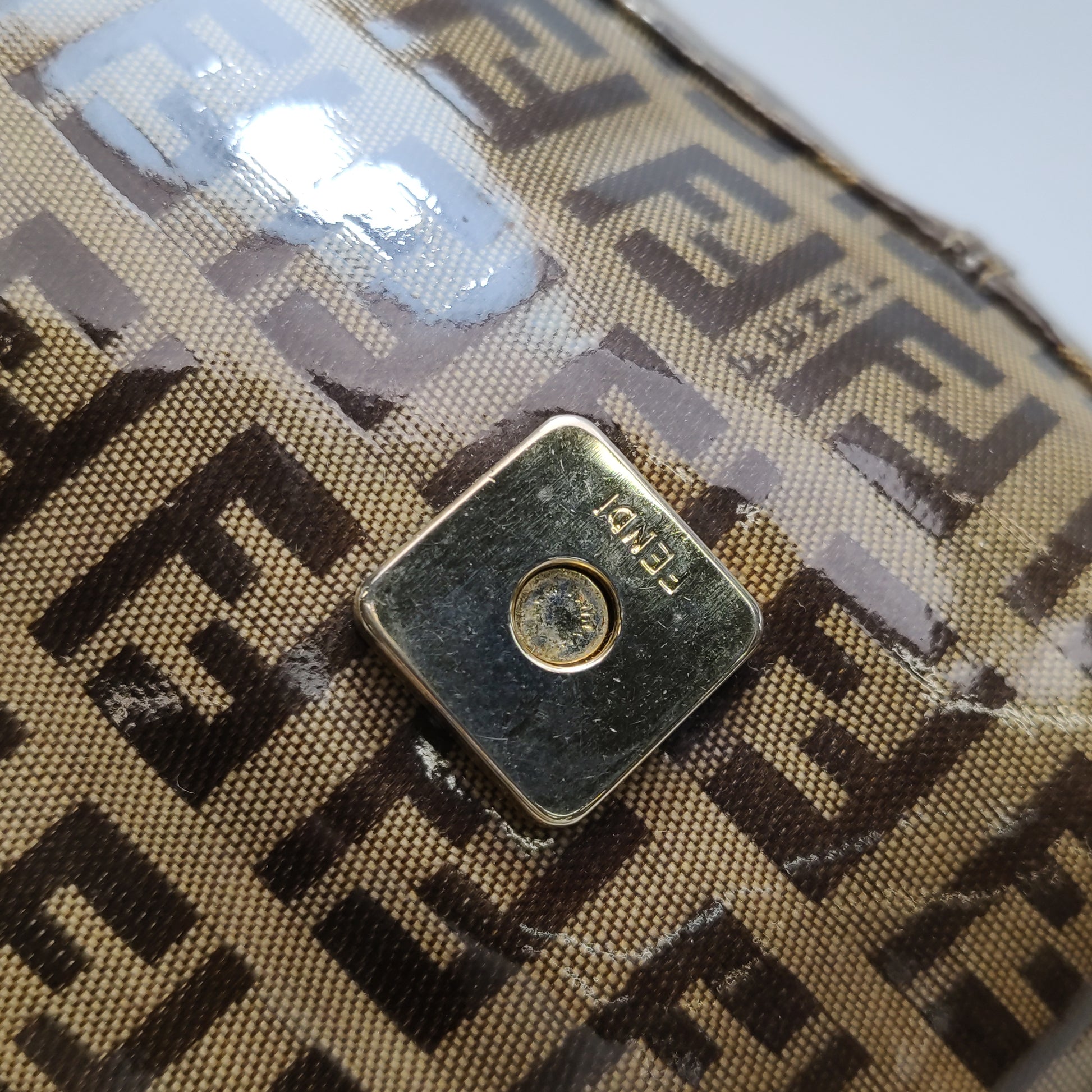Fendi Baguette Zucchino Patent 864513