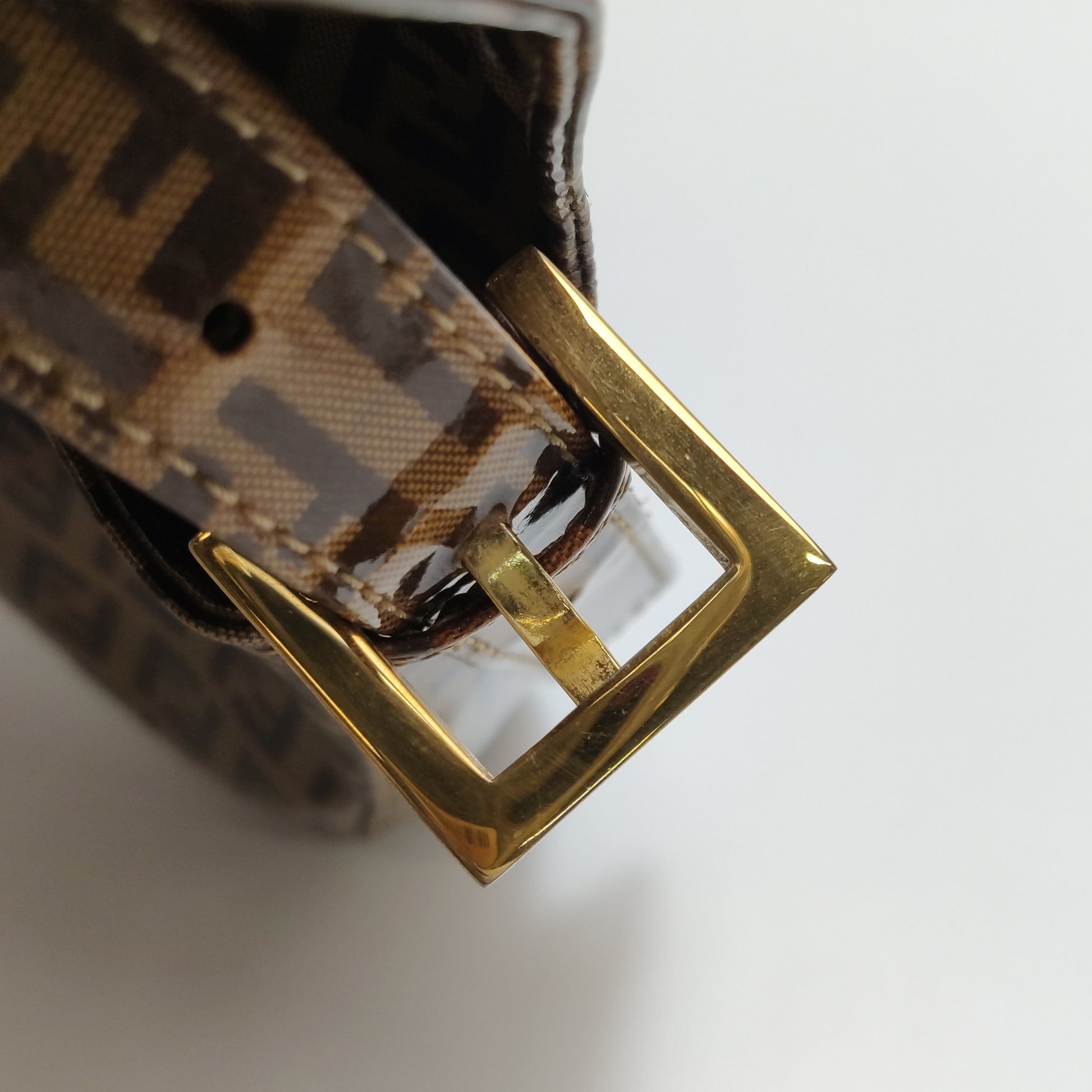 Fendi Baguette Zucchino Patent 864513