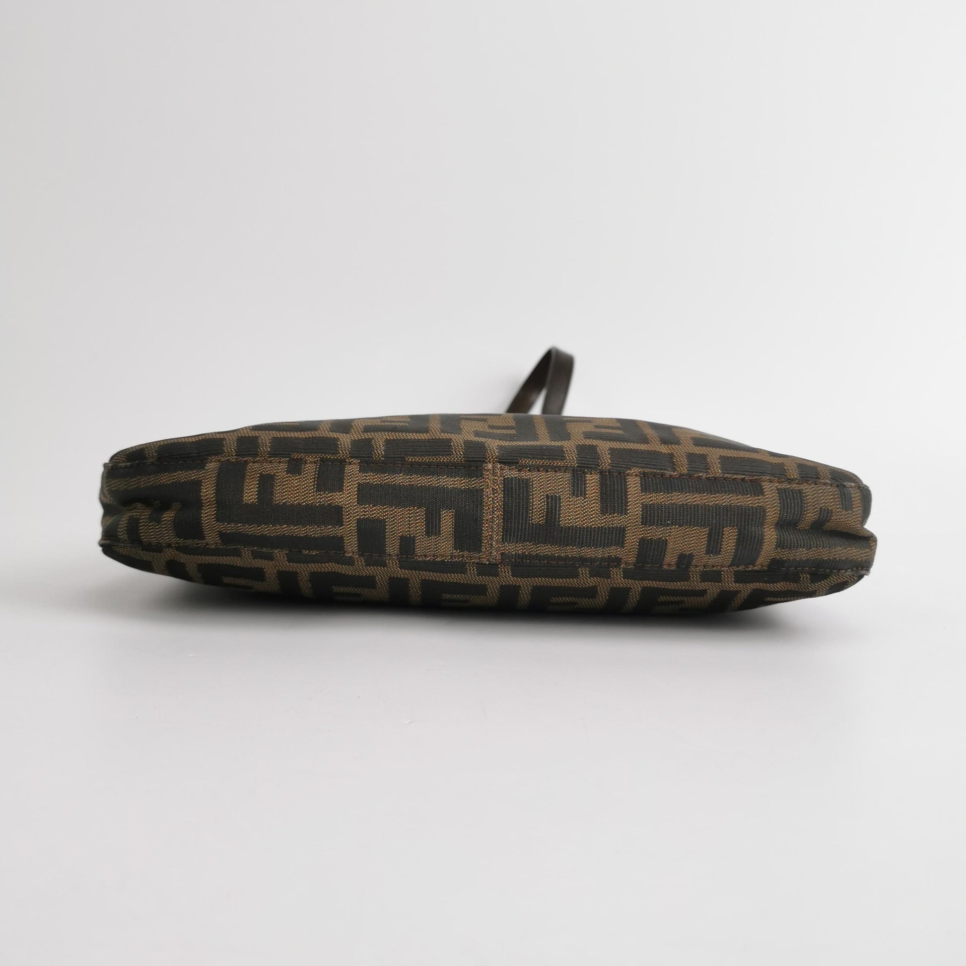 Fendi Zucca Canvas Shoulder Bag