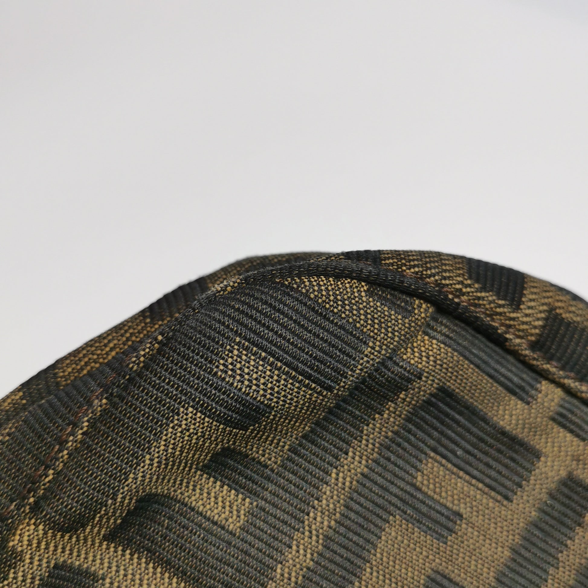 Fendi Zucca Canvas Shoulder Bag