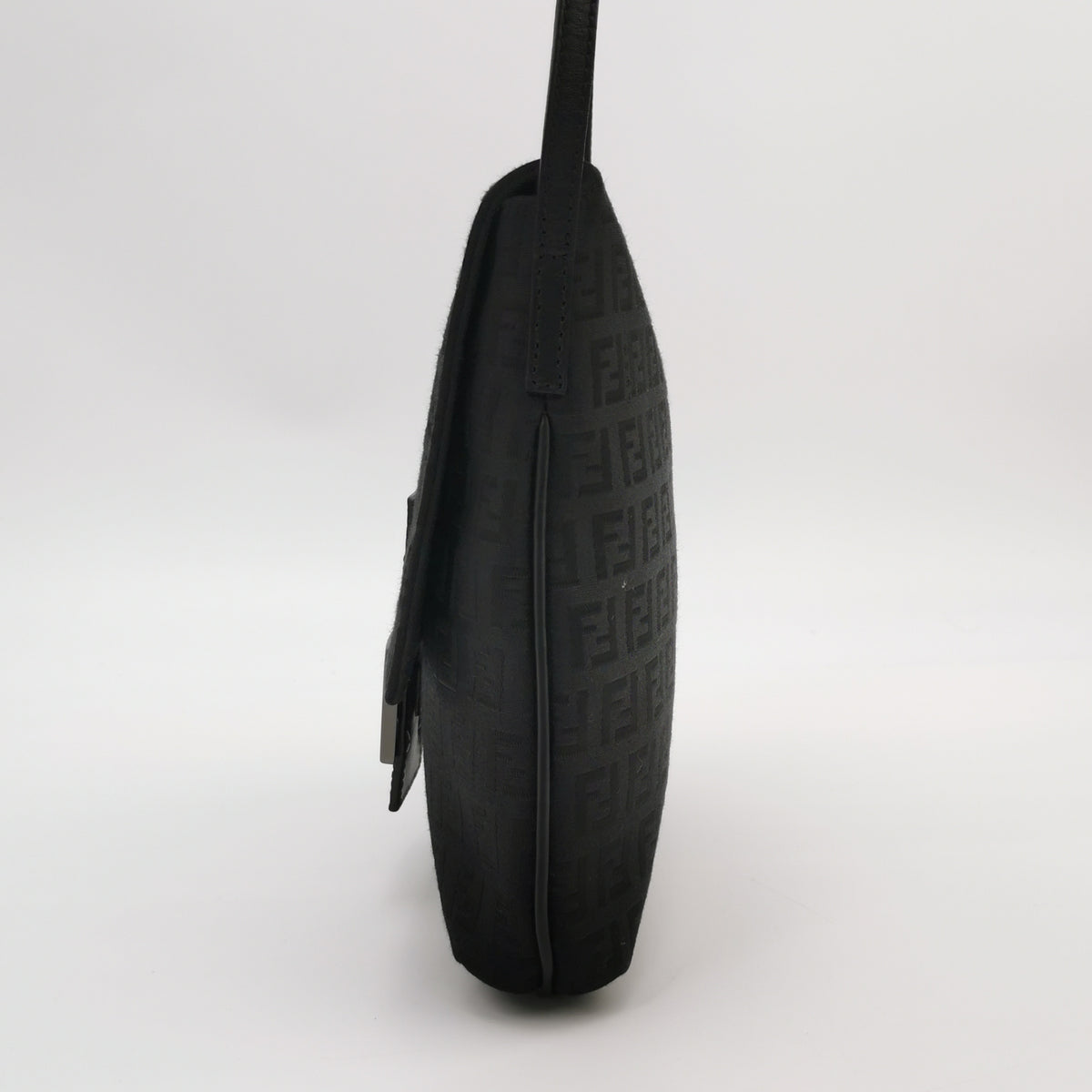 Fendi Zucchino Crossbody Black