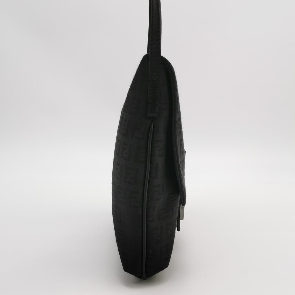 Fendi Zucchino Crossbody Black