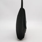 Fendi Zucchino Crossbody Black