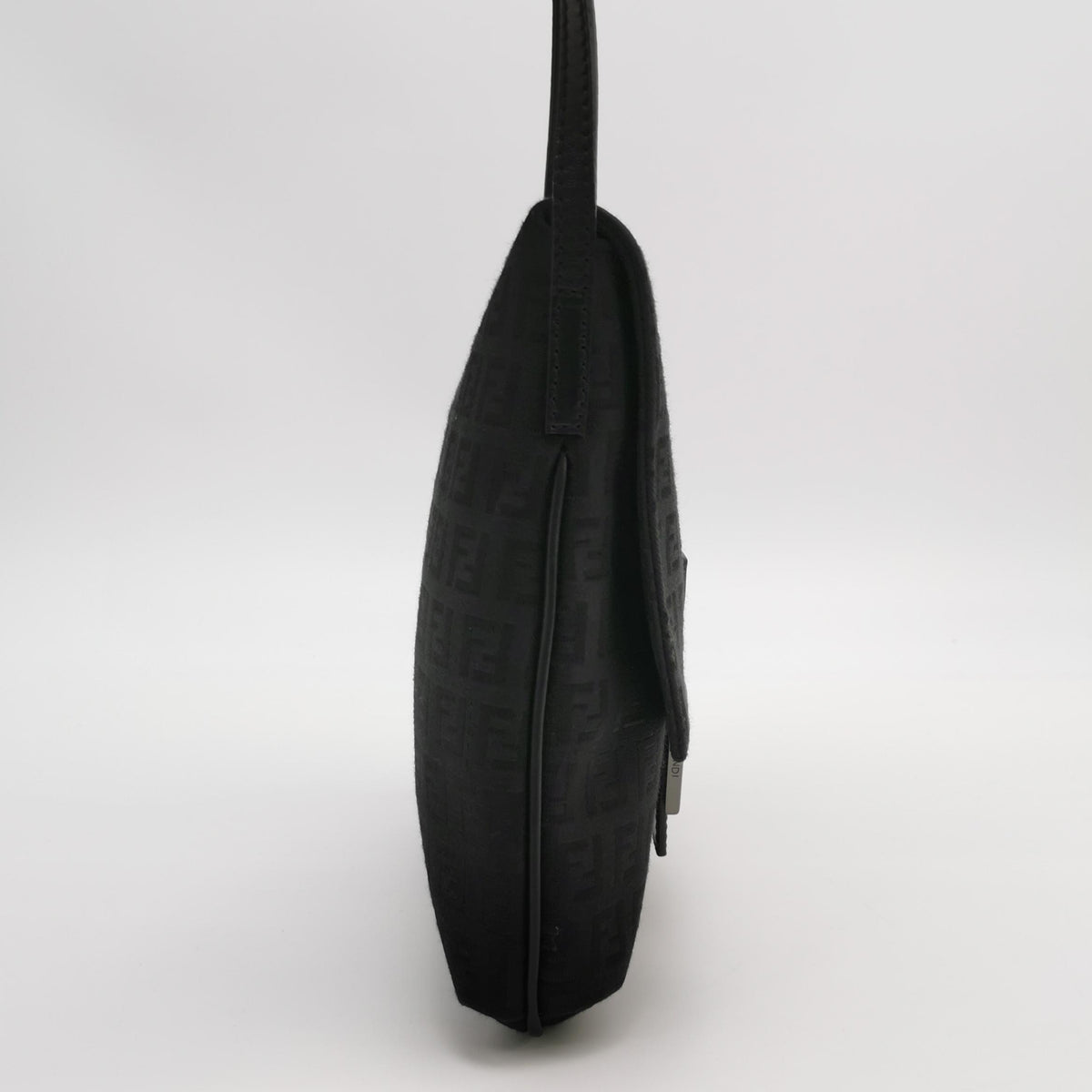 Fendi Zucchino Crossbody Black