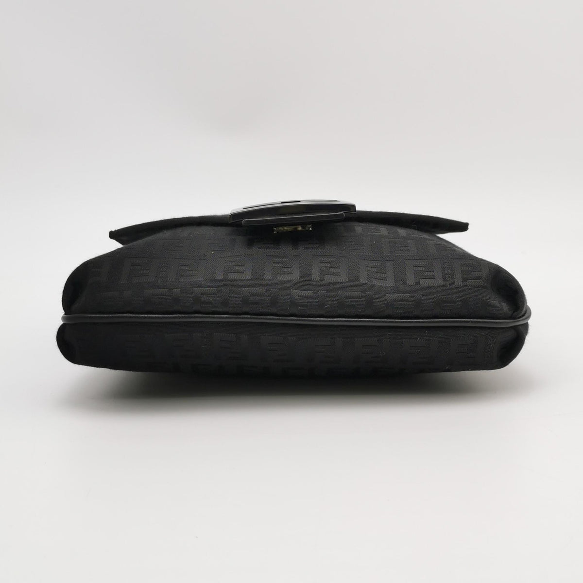 Fendi Zucchino Crossbody Black