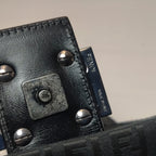 Fendi Zucchino Crossbody Black