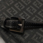 Fendi Zucchino Crossbody Black
