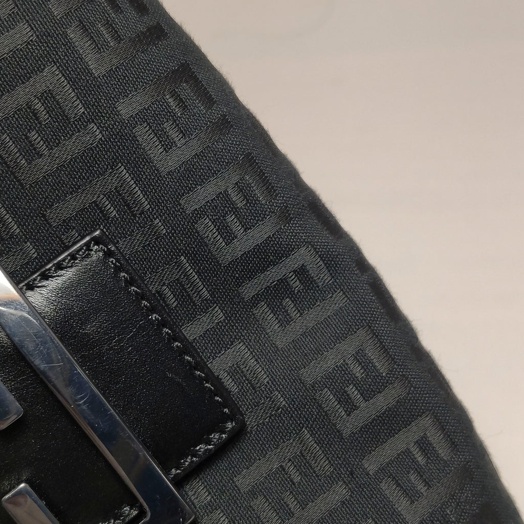 Fendi Zucchino Crossbody Black