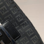 Fendi Zucchino Crossbody Black