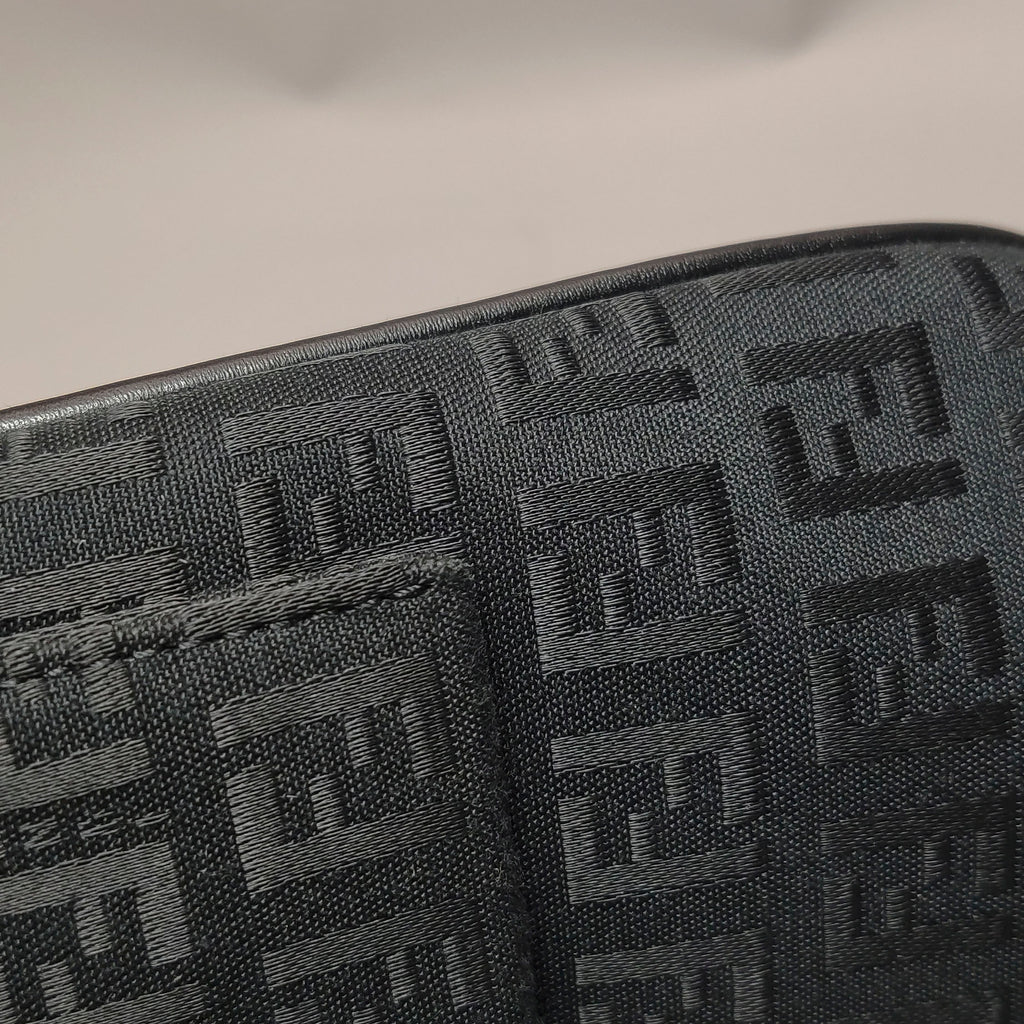 Fendi Zucchino Crossbody Black