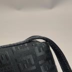 Fendi Zucchino Crossbody Black