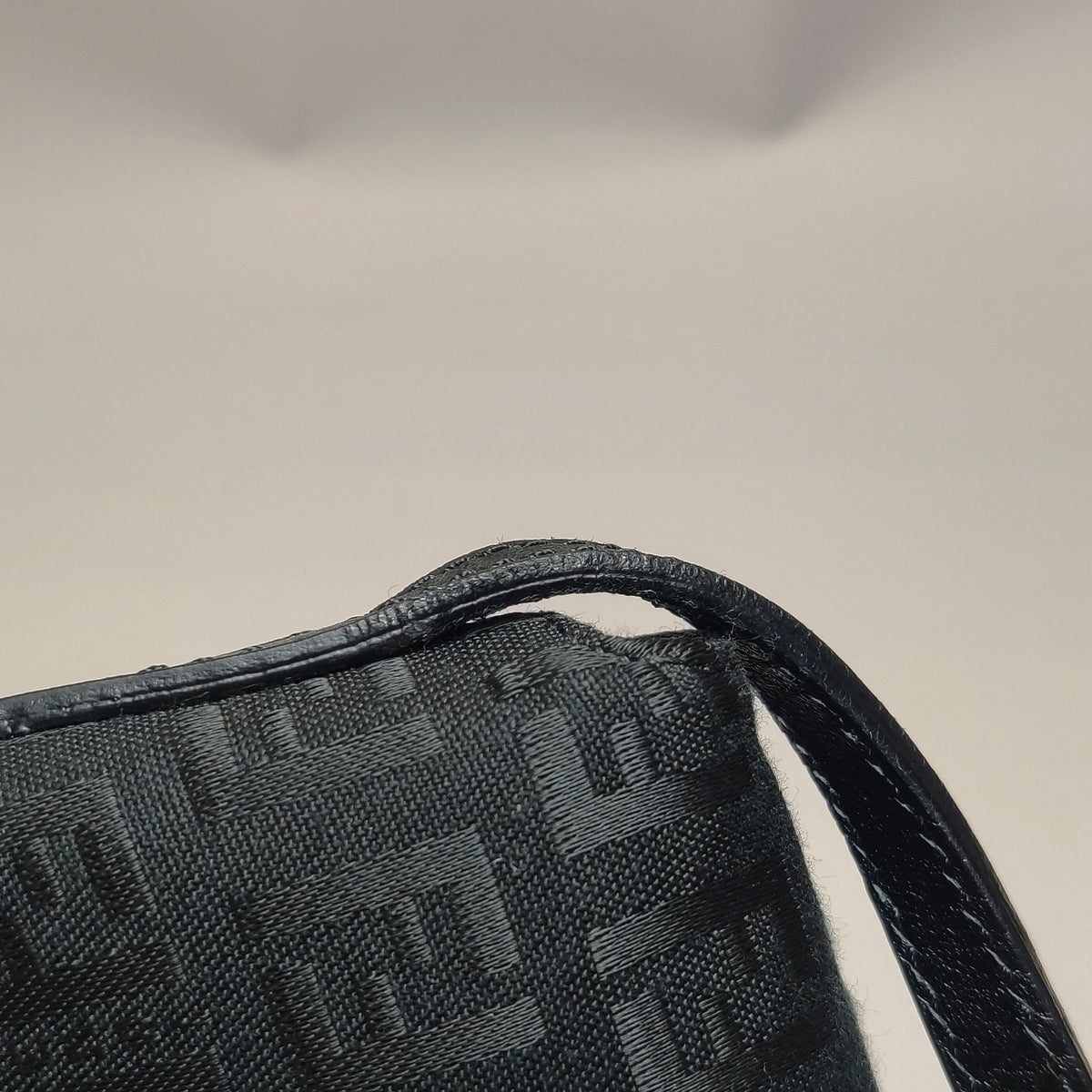 Fendi Zucchino Crossbody Black