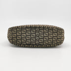 Fendi Zucchino Baguette Hobo Brown