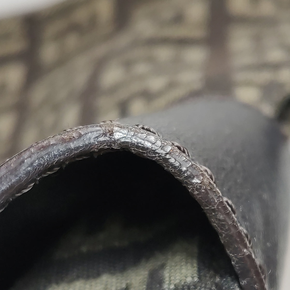 Fendi Zucchino Baguette Hobo Brown