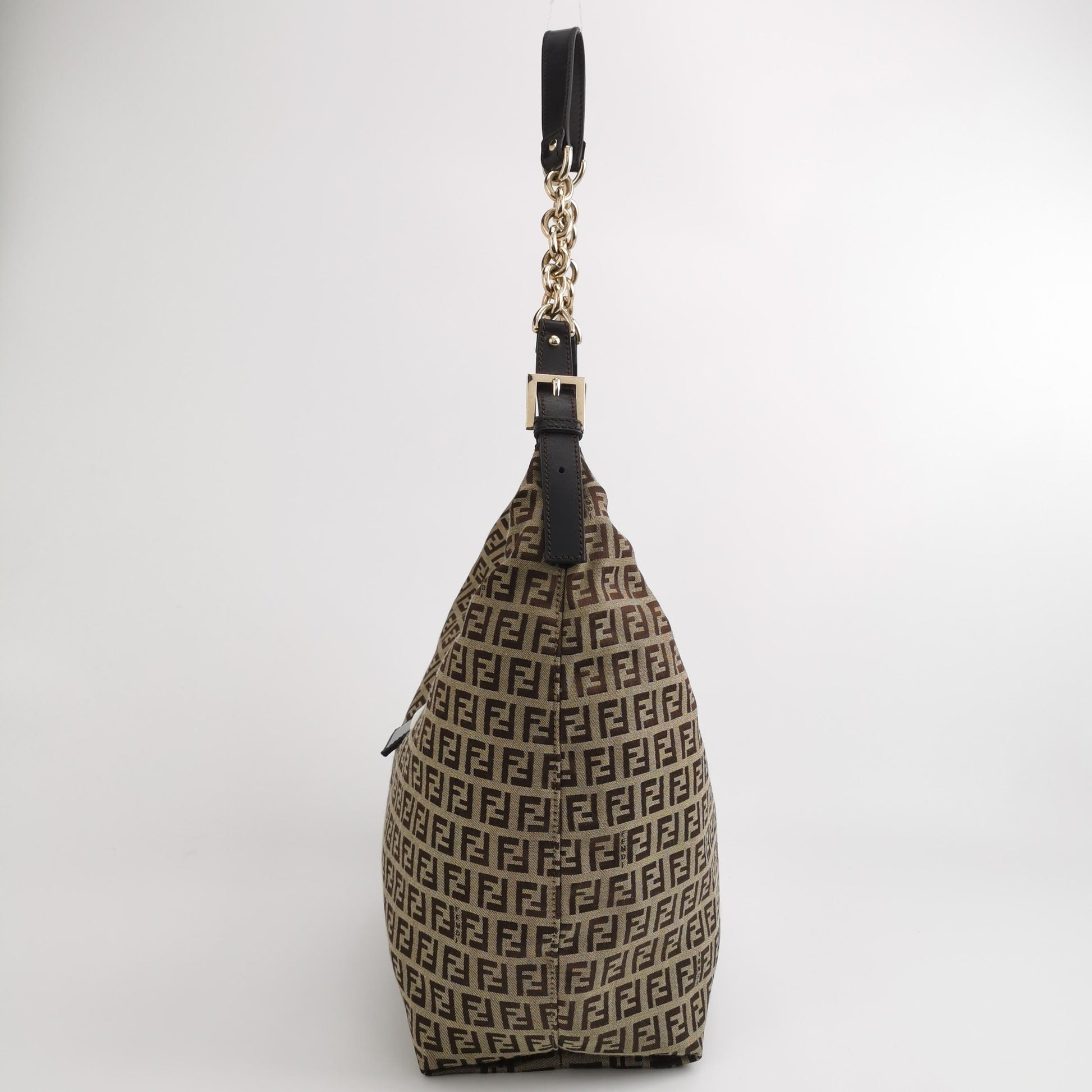 Fendi Zucchino Canvas Forever Hobo