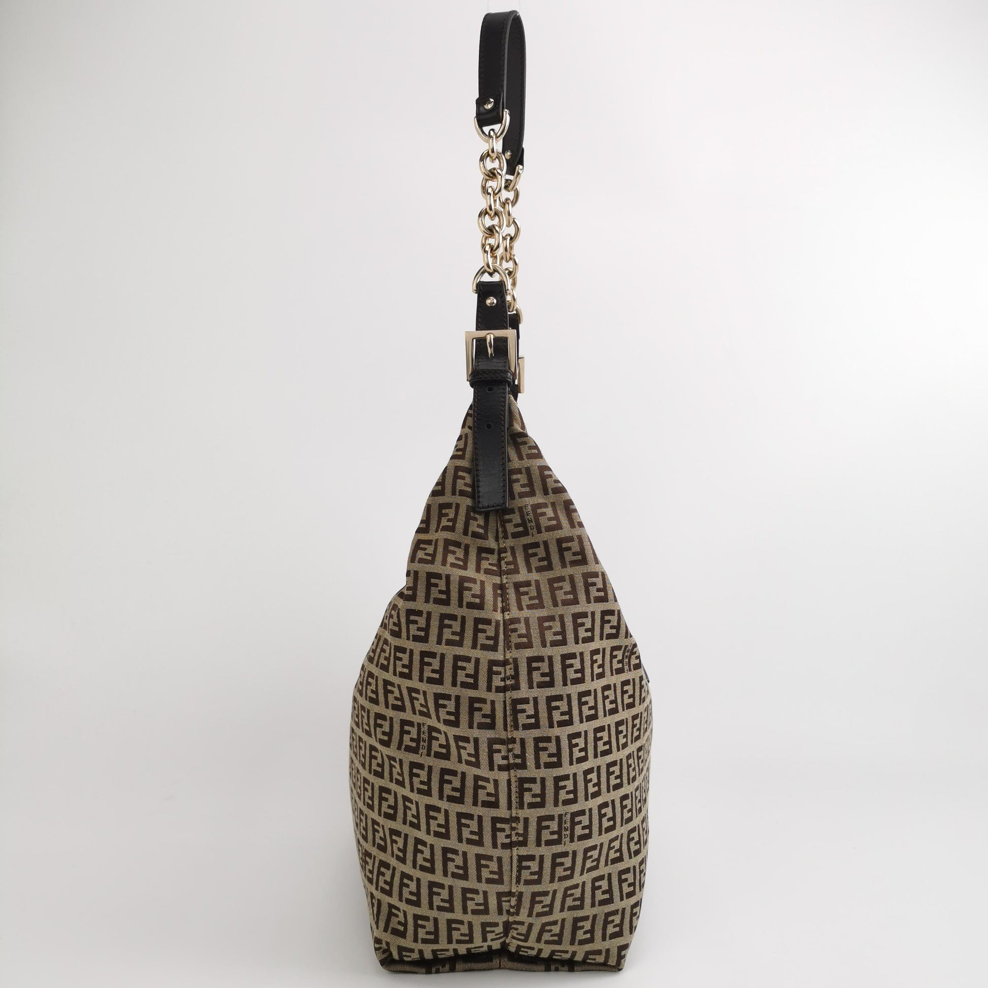 Fendi Zucchino Canvas Forever Hobo