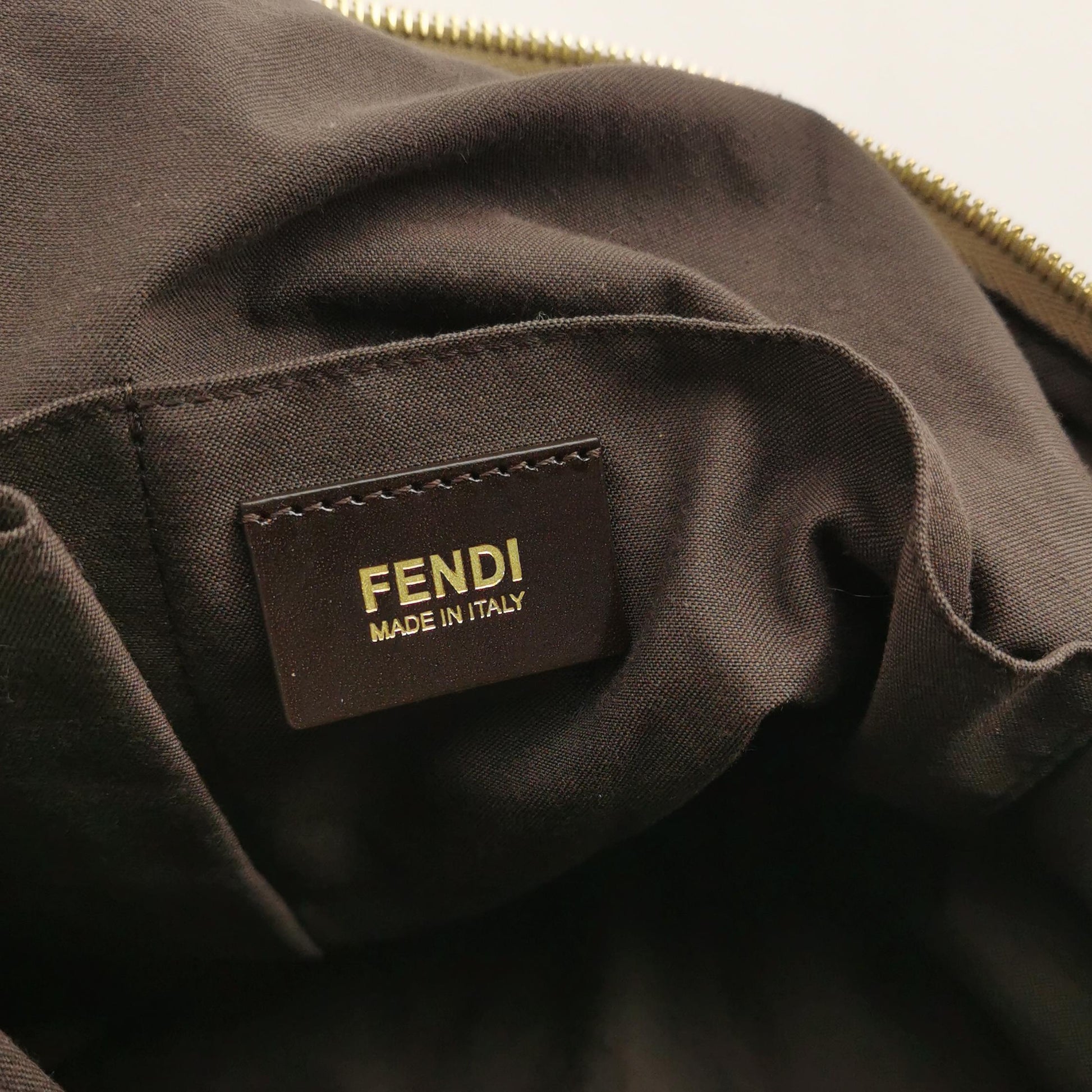 Fendi Zucchino Canvas Forever Hobo