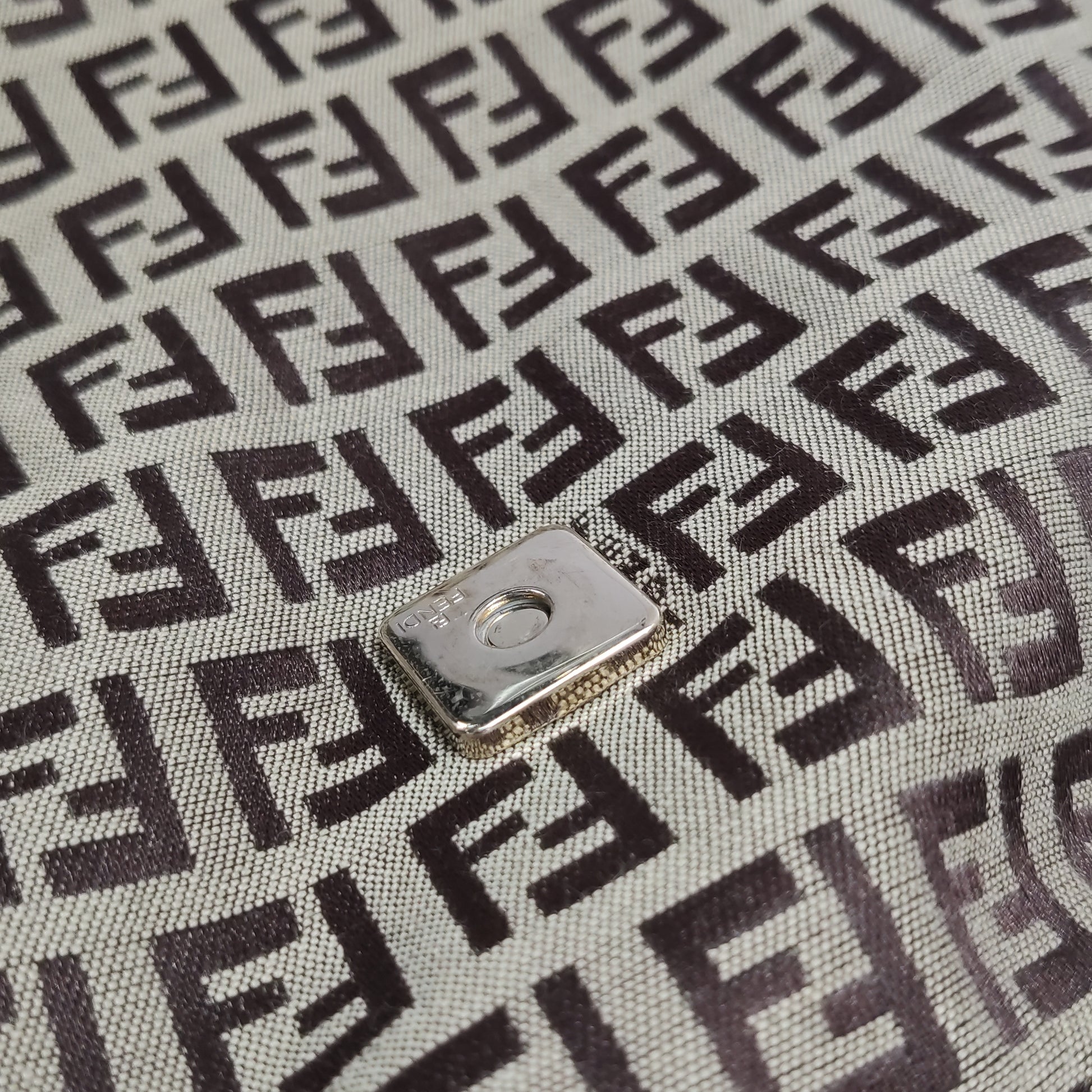 Fendi Zucchino Canvas Forever Hobo