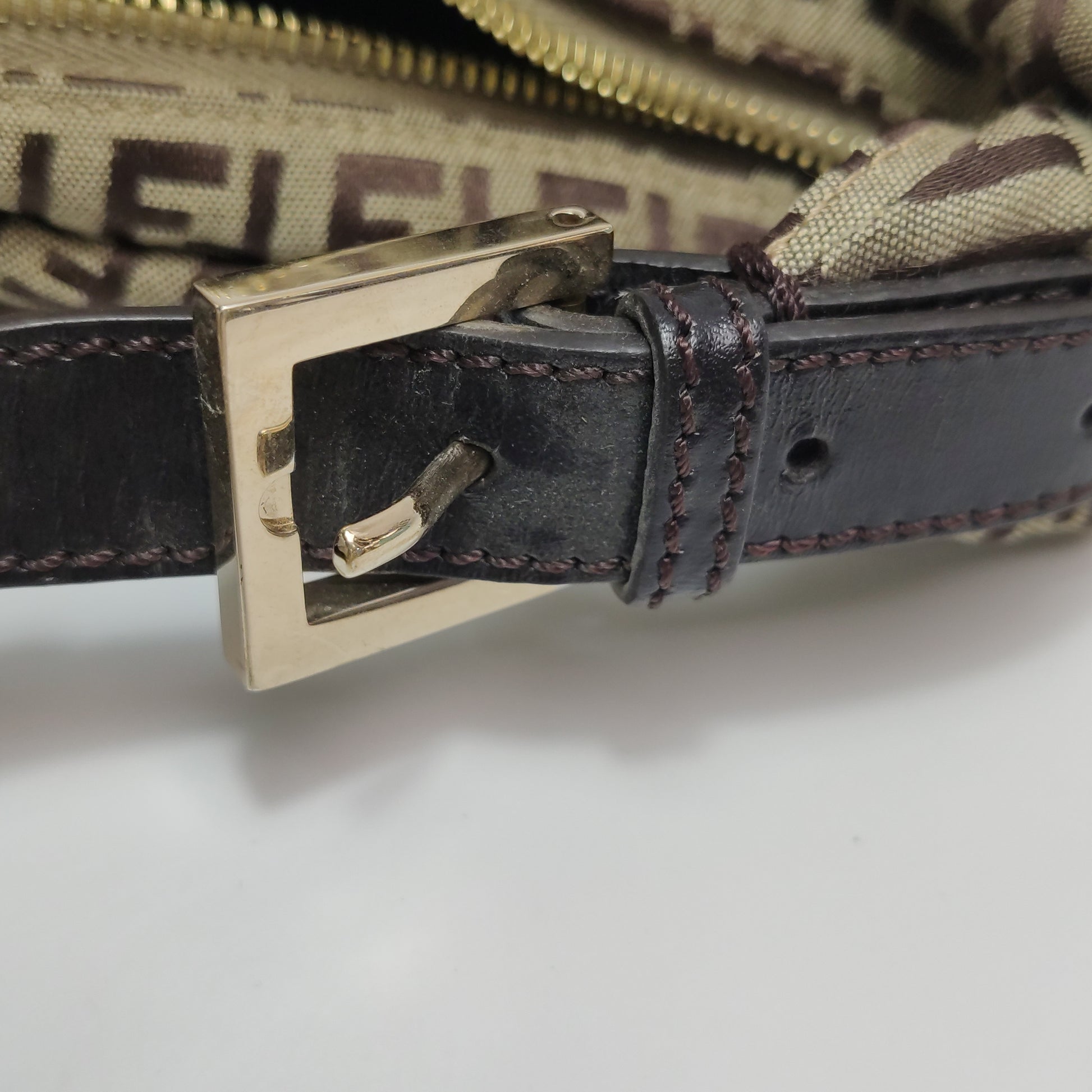 Fendi Zucchino Canvas Forever Hobo
