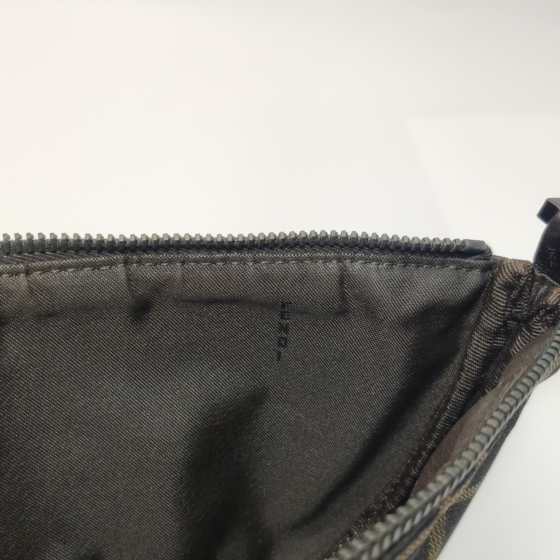 Fendi Zucca Boat Pochette Brown Shoulder Bag