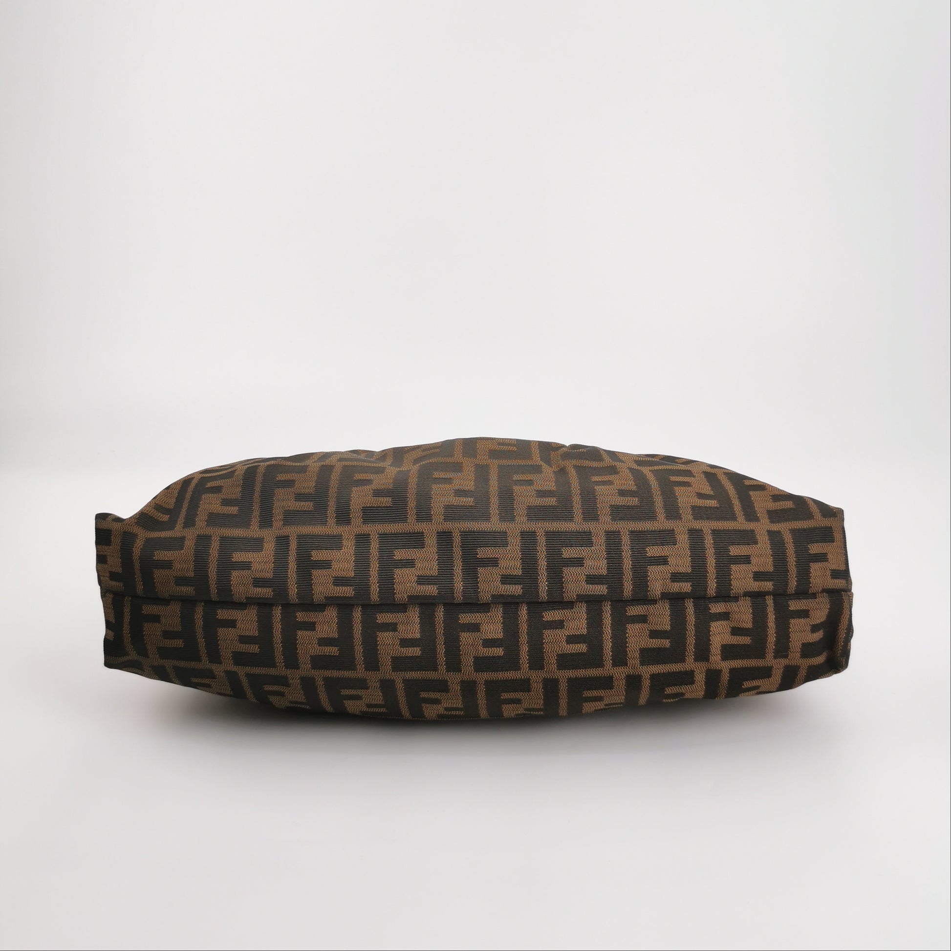 Fendi Zucca Chef Canvas Shoulder Bag
