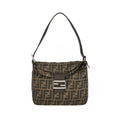 Fendi Zucca Double Flap Shoulder Bag 7456