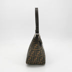 Fendi Zucca Double Flap Shoulder Bag 7456