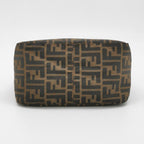 Fendi Zucca Double Flap Shoulder Bag 7456