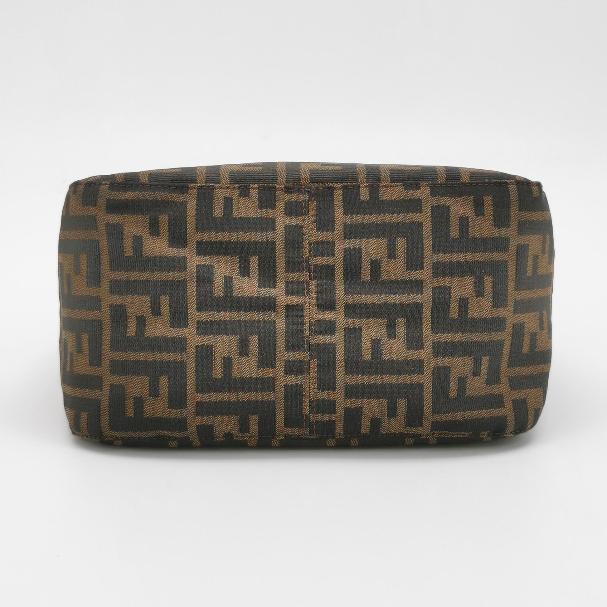 Fendi Zucca Double Flap Shoulder Bag 7456