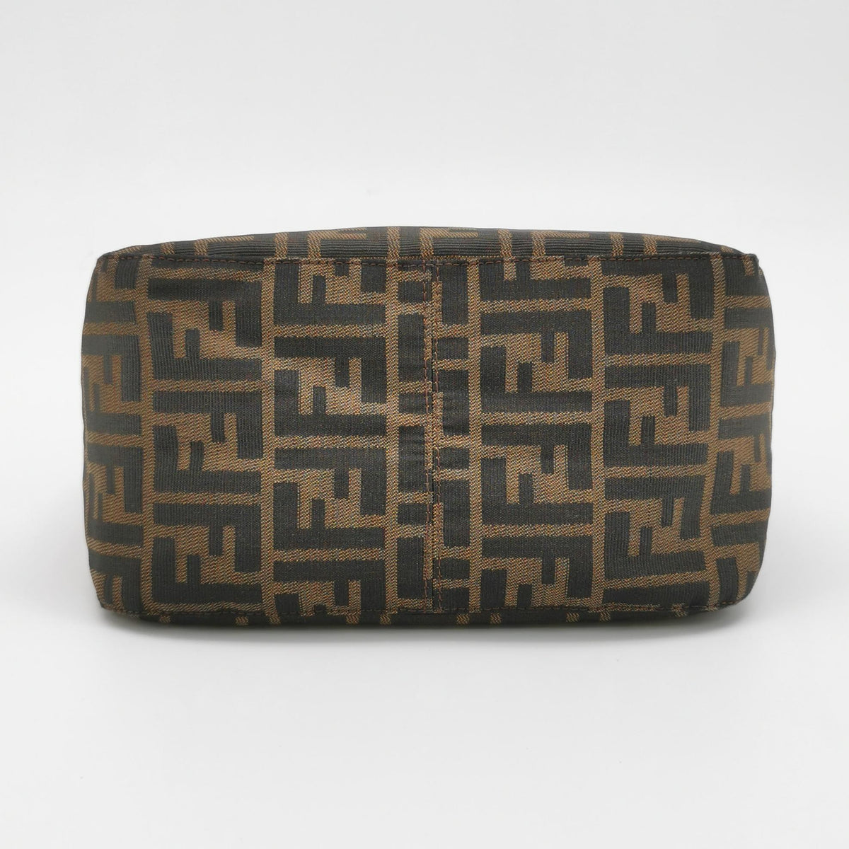 Fendi Zucca Double Flap Shoulder Bag 7456