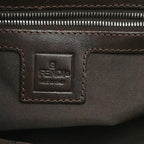 Fendi Zucca Double Flap Shoulder Bag 7456