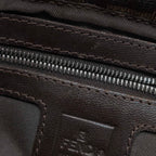 Fendi Zucca Double Flap Shoulder Bag 7456