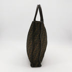 Fendi Zucca Canvas Vertical Shopping Tote